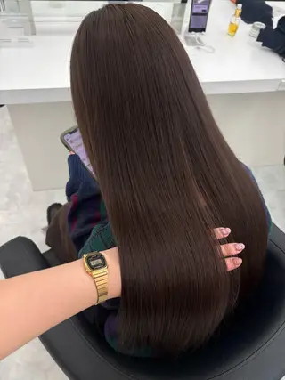 ロング カラー モテ髪💕ハイトーン ベージュ yuriaのヘアスタイル