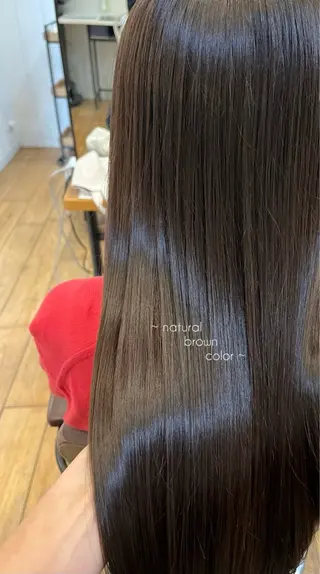 ロング カラー 🐻艶髪ヘア/韓国風 /隈河🐻のヘアスタイル