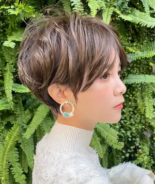 ショート 小池 功のヘアスタイル