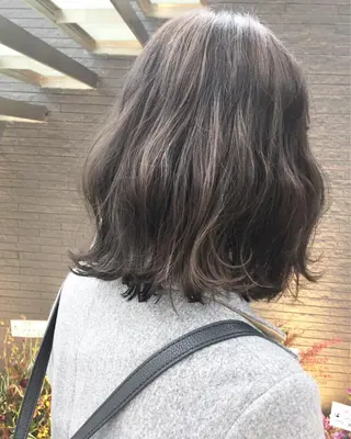 カラー ボブ/ハイトーン 立川loose 下田のヘアスタイル