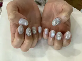 ネイル 💎🐰 saki. m 🐰💎のネイルデザイン