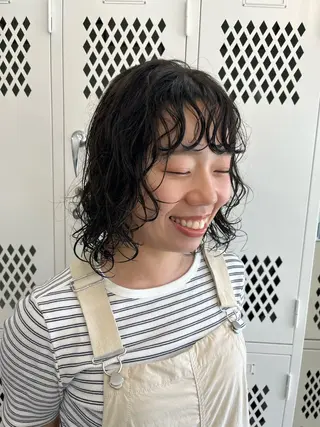 ショート パーマ 🌼sunc HINAMI🌼のヘアスタイル