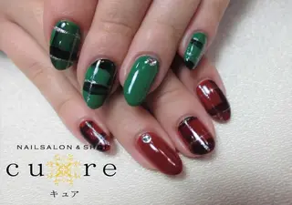 ミディアム ネイル ネイルサロン Cureのネイルデザイン