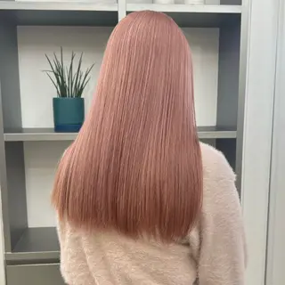 ロング カラー 🌼動き×透明感🩵 ハイトーン/ナナのヘアスタイル