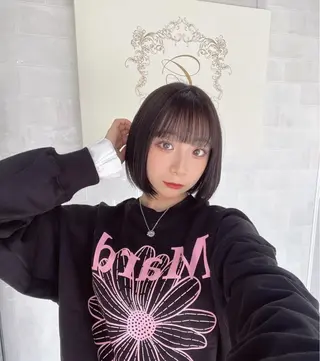 ショート カラー れい|髪質改善| カラー|高槻|大阪のヘアスタイル