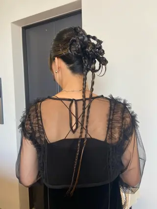 ヘアアレンジ 石川 瑠琉のヘアスタイル