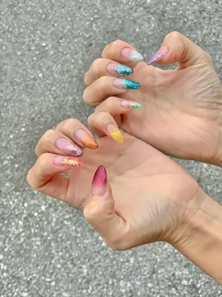 ネイル うるま市サロン Yuko Izawaのネイルデザイン