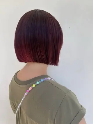 ミディアム Hair Make powderのヘアスタイル
