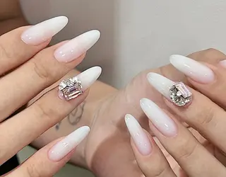 ネイル By moonネイル 🌷ワンホン/韓国風のネイルデザイン