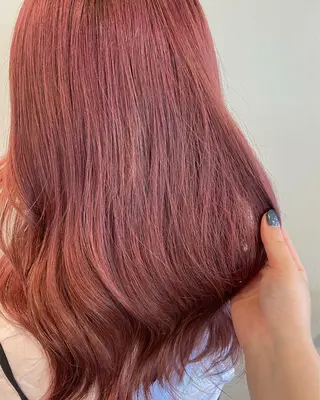 セミロング カラー knock【ノック】所属・烏丸韓国ヘア🇰🇷 ayaka🎀のヘアスタイル