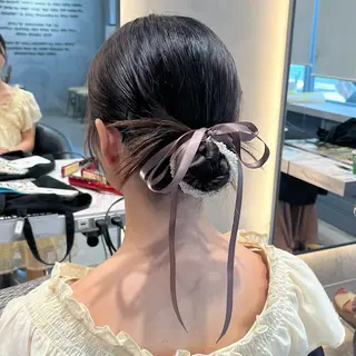 ロング 𝙆𝙖𝙞🎀🩶 レイヤー/縮毛矯正のヘアスタイル