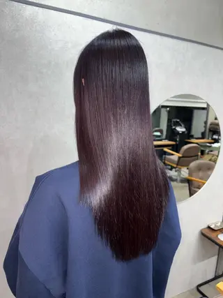 ロング カラー パーマ AiM/天神大名/ Miharu ྀིのヘアスタイル