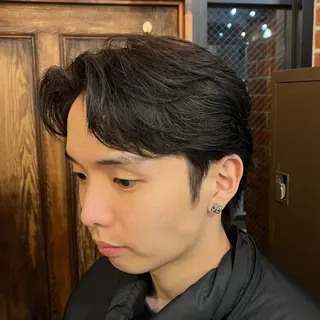 ショート パーマ メンズ 梅田/メンズ専門 ／加地光尊のヘアスタイル