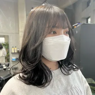 セミロング ♡HARUKA/縮毛 /髪質改善/BOBのヘアスタイル