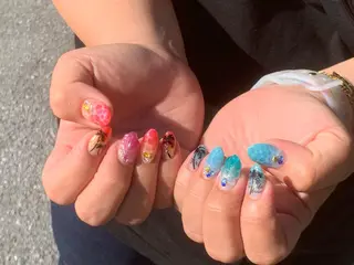ネイル うるま市サロン Yuko Izawaのネイルデザイン