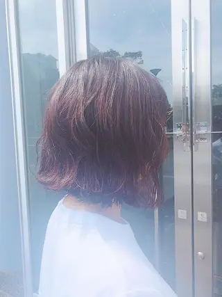 ショート カラー Ate by little所属・青木 梢のヘアスタイル