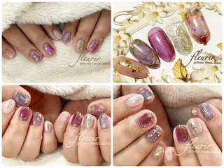 ネイル フルリール 【プライベートサロンのネイルデザイン