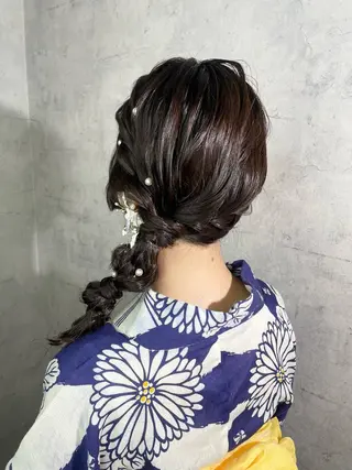 ヘアアレンジ 鈴木 さやのヘアスタイル