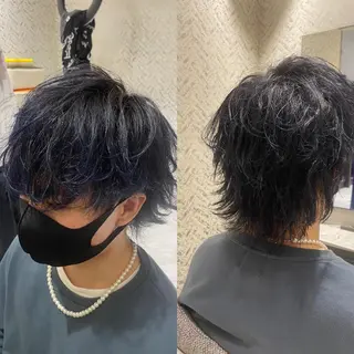 ショート カラー ヘアアレンジ メンズ 宇田川 大輝のヘアスタイル