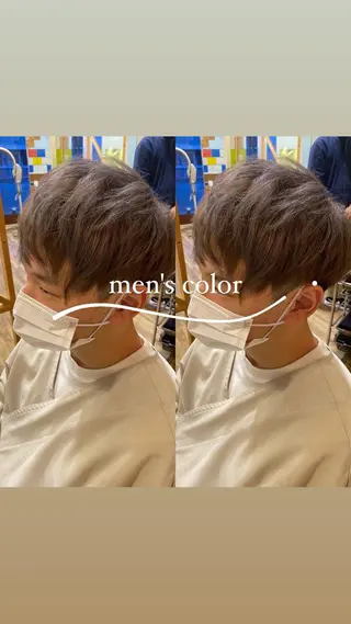 カラー メンズ 🐸鈴木 綾乃🐸のヘアスタイル