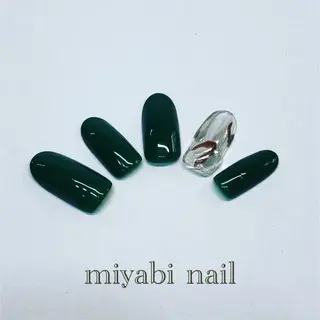 ネイル miyabi nail 桂川駅近くのネイルデザイン