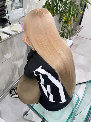 ロング Lavy kyoto所属・Lavy カラー&エクステのヘアスタイル