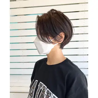 ショート re.share所属・茅ヶ崎/ショートボブ /ハイトーン/片野のヘアスタイル