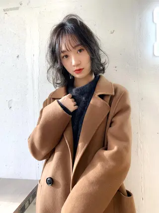 ショート カラー ヘアアレンジ WATARU🔥／ 外国人風ハイライトのヘアスタイル