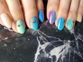 ショート ネイル クロキ 。のネイルデザイン