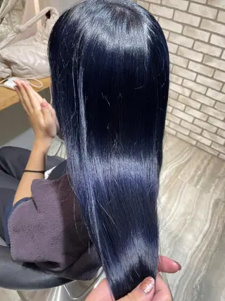 カラー ロング F.hair salon所属・ハイトーン×髪質改善 🌈しゅんだい🌈のヘアスタイル