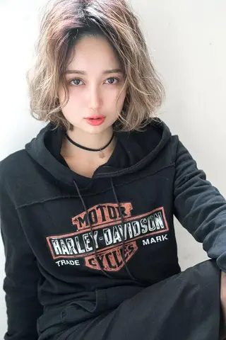 ショート カラー DUNOhair デュノヘアーのヘアスタイル