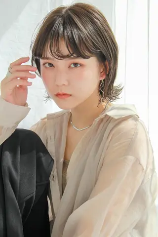 ミディアム カラー Selene 難波店　HIROKIのヘアスタイル