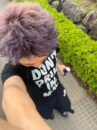 カラー Earth川原店所属・zaki otohaのヘアスタイル