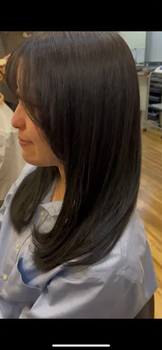 ロング カラー すばる/縮毛矯正 /似合わせカラーのヘアスタイル