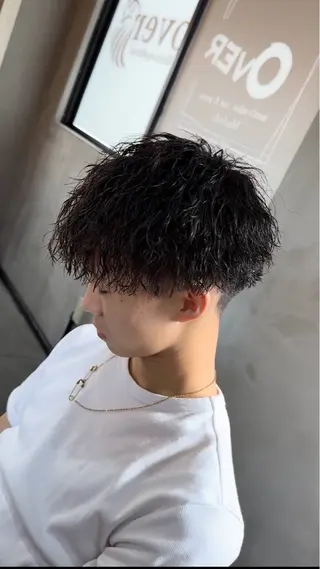 メンズ パーマ特化 若山 結愛のヘアスタイル