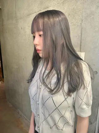 ロング カラー PARK代官山所属・大木 紗也香のヘアスタイル