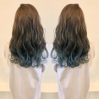 ロング カラー Hair make VERDA所属・宮下 耕平のヘアスタイル