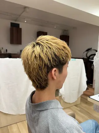 ショート 渡辺 大輝 メンズパーマのヘアスタイル