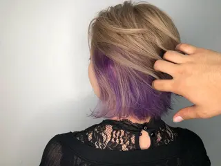 ショート カラー 美容室 HAKUAのヘアスタイル