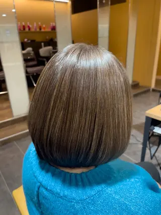 ショート カラー 髪質改善/ 杉山正克のヘアスタイル