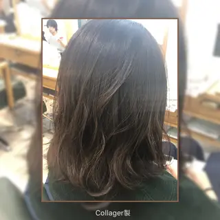 ミディアム カラー 💫髪質改善矯正 MIHO💫のヘアスタイル