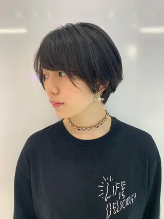 ショート ハッシュカット/ハイ トーン/MANAMIのヘアスタイル