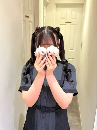 ヘアアレンジ ハイトーンカラー/ 長さだし🐇きょうかのヘアスタイル