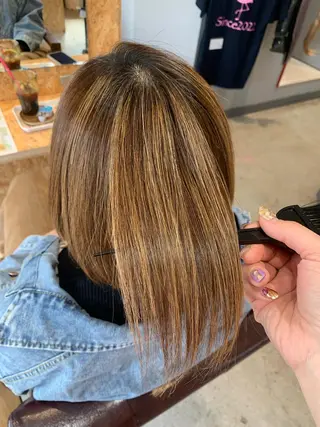 セミロング Mingo所属・stylist N0Nのヘアスタイル