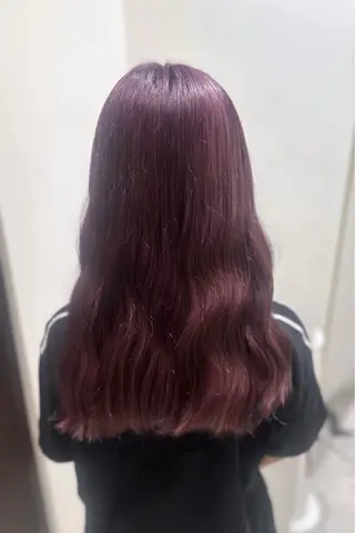 カラー 🇰🇷韓国風艶髪 /AZUSA🤍のヘアスタイル