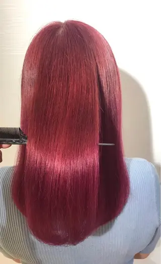 セミロング カラー 🦋🫧艶髪カラー 🫧🦋あいりのヘアスタイル