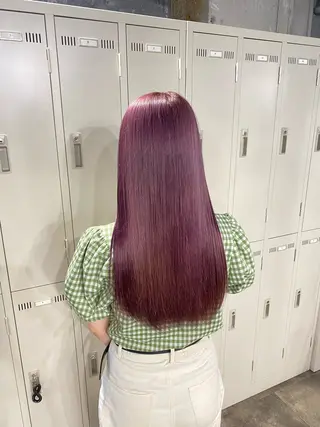 ロング カラー IS所属・横浜美容室/透明感 カラー/レイヤーのヘアスタイル