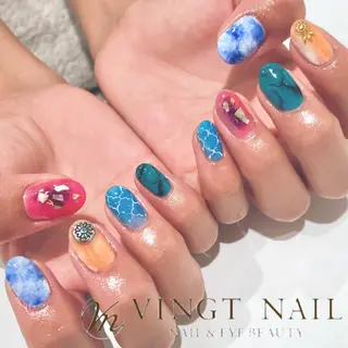 ネイル 山藤 萌永のネイルデザイン