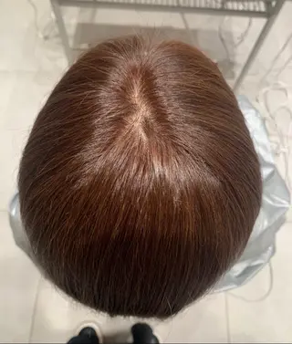 セミロング カラー ヘアアレンジ 内田 志乃のヘアスタイル