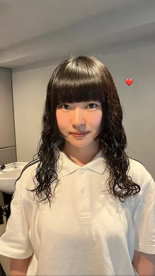 パーマ 【arc】 佐藤未希穂/パーマのヘアスタイル